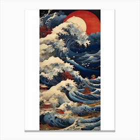 Great Wave Off Kanagawa Canvas Print