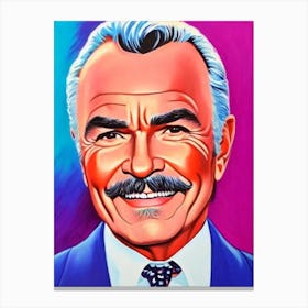 Burt Reynolds Pop Movies Art Movies Canvas Print