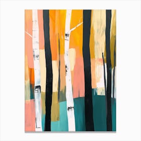 Birch Trees Canvas Print