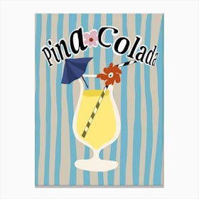Pina Colada Canvas Print