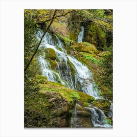 Waterfall In The Woods 20211020 136mpub Canvas Print