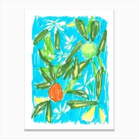 Orange Blossom Canvas Print