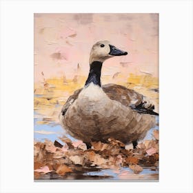 Bird Painting Canada Goose 3 Canvas Print