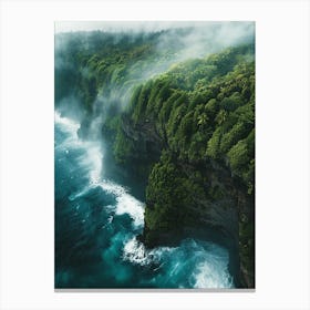 Cliffs Of Hawaii Canvas Print