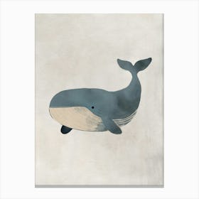 Boho Nursery 3 Whale Canvas Print