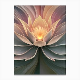 Lotus Flower 98 Canvas Print