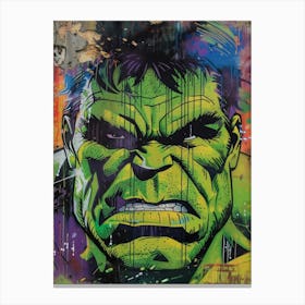 Incredible Hulk 4 Canvas Print