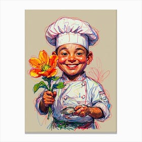 Chef Boy 1 Canvas Print