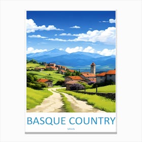 Spain Basque Country Travel 1 Canvas Print