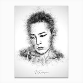 G Dragon Big Bang 2 Canvas Print