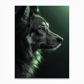 Wolf Portrait Canvas Print