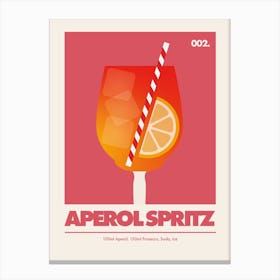 Aperol V22 Canvas Print