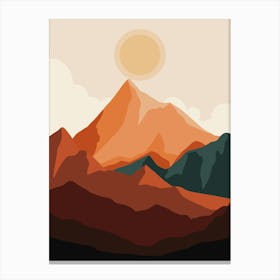 Mountain Landscape 1 Canvas Print