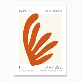 H Matisse 14 Canvas Print