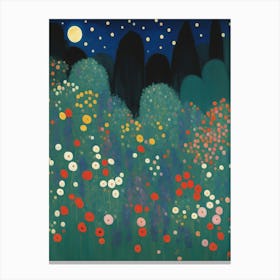 Night In The Garden Canvas Print