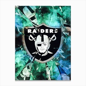 Oakland Raiders Canvas Print