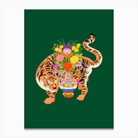 Good Luck Tiger Canvas Print