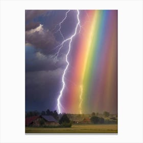 Rainbow In The Sky 1 Canvas Print