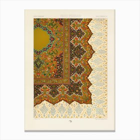 Indo Persian Pattern, Albert Racine 1 Canvas Print