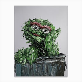 Grouch Canvas Print