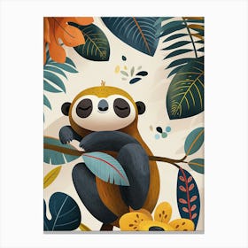 Cute Sloth Canvas Print