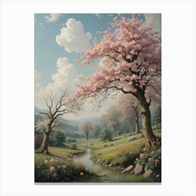 Cherry Blossoms 1 Canvas Print