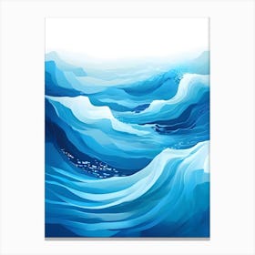 Ocean Background Canvas Print