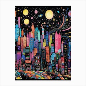 Cityscape 2 Canvas Print