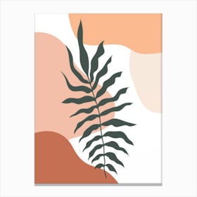 Abstract Of A Leaf 1 Canvas Print