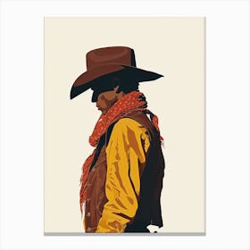 The Cowboy’s Visions Canvas Print
