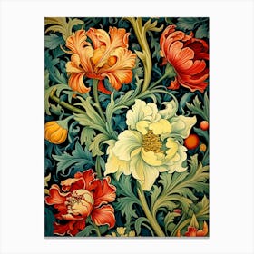 Floral Wallpaper 72 Canvas Print