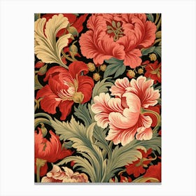 Russian Floral Pattern Canvas Print