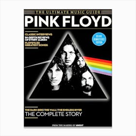 Pink Floyd The Ultimate Music Guide Poster Canvas Print