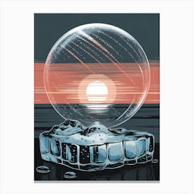 Snow Globe Canvas Print