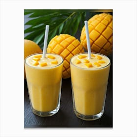 Mango Smoothie Canvas Print