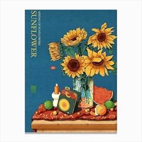 Sunflower Canvas Print