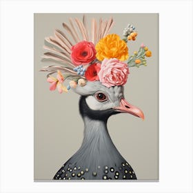 Bird With A Flower Crown Grey Plover 2 Canvas Print