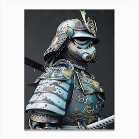 Stormtropper As A Vintagepunk Samurai 45 Canvas Print