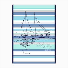 Sailors Are Artists Canvas Print