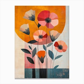 Poppies 60 Canvas Print