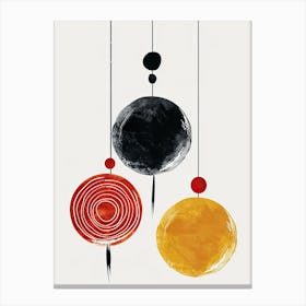 Chinese Lanterns, Boho, Minimalism Canvas Print