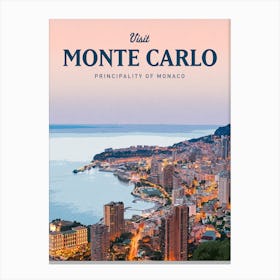 Monte Carlo Canvas Print