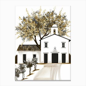 Santa Cruz Church Canvas Print