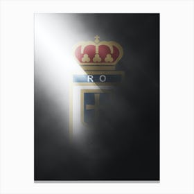Real Oviedo Spain Football Poster Canvas Print