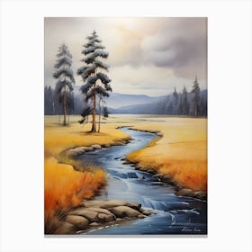 'River' 2 Canvas Print