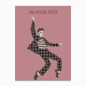 Jailhouse Rock Elvis Presley Canvas Print