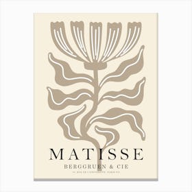 Matisse Floral Botanical Art Canvas Print