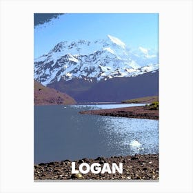 Mount Logan, Mountain, USA, Nature, Climbing, Wall Print Canvas Print