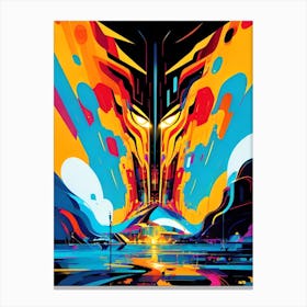 Futuristic Art Canvas Print