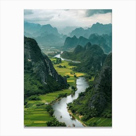 Landscape Of Vietnam Canvas Print